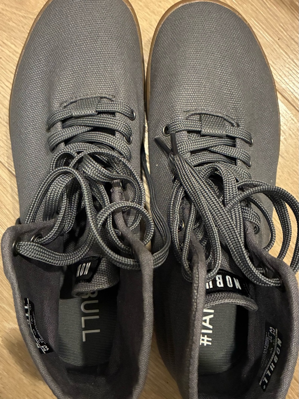 Women’s Size 8.5 Grey No Bull Hightops